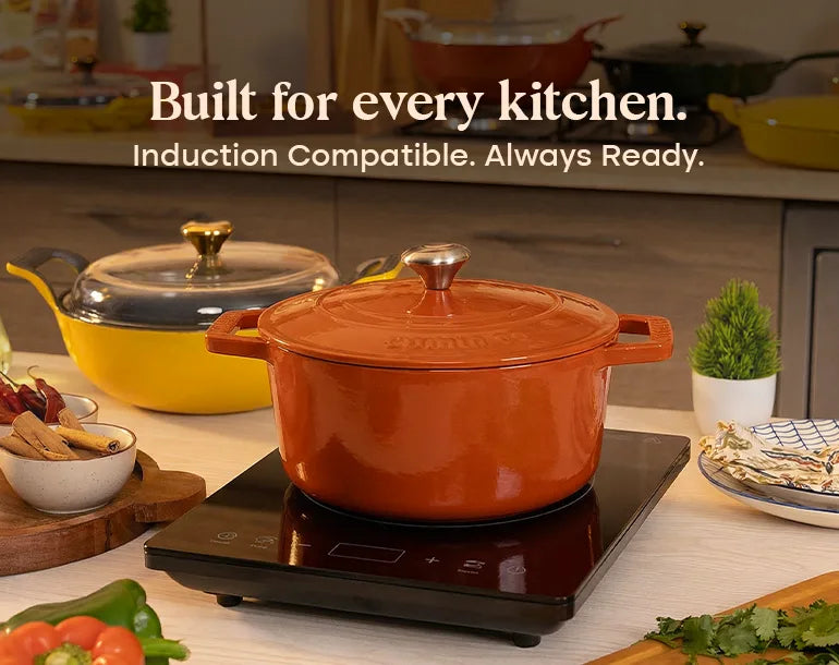 Why Cumin Co. Cookware Is Perfect for Induction Cooking: Lite, Heritage & Breakfast Collections Explained.