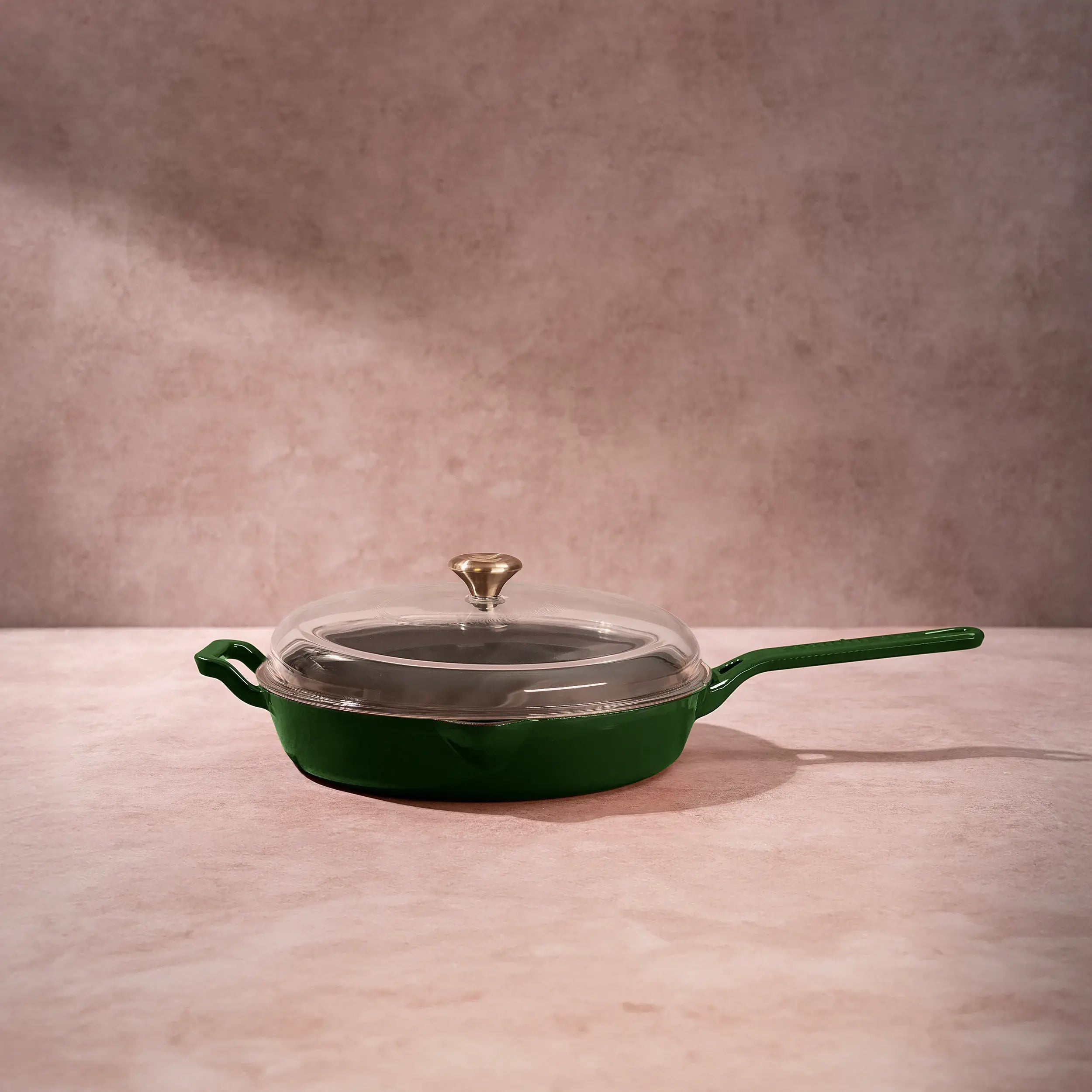Moringa (Green) / Glass Lid
