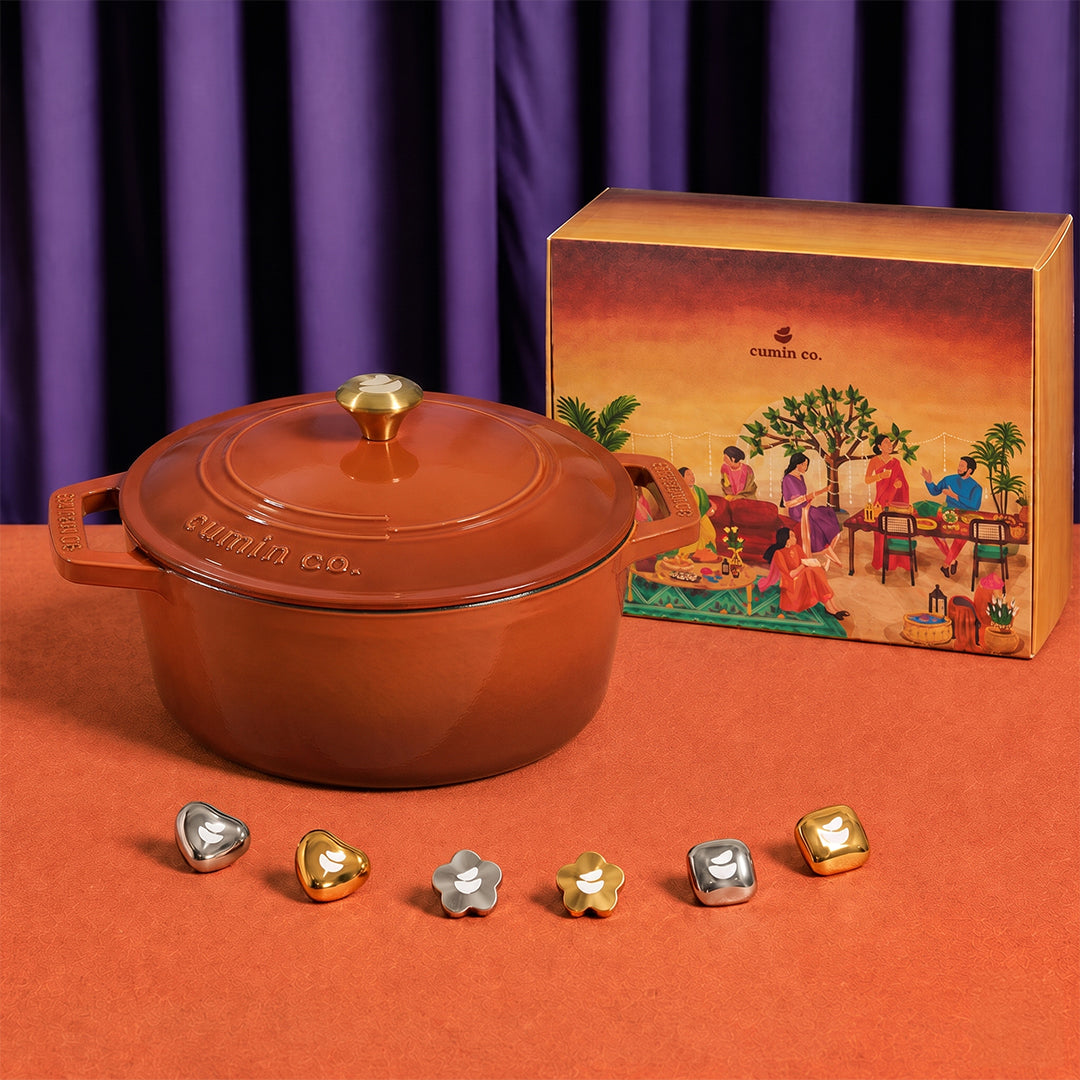 Utsav Feast Gift Set Kulhad (Rust)