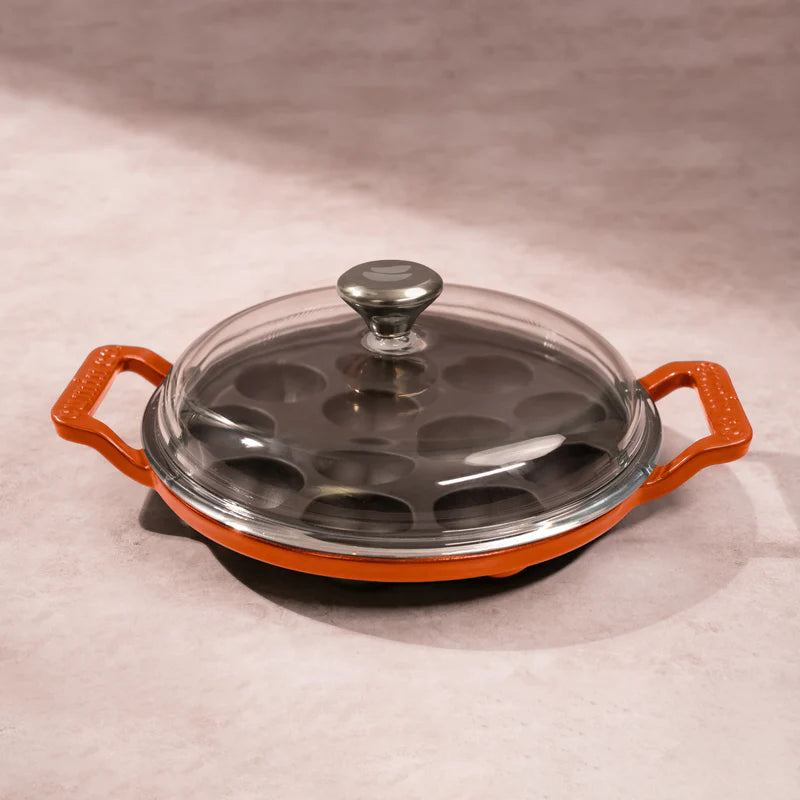 Kulhad (Rust) / With Panyaram Pan