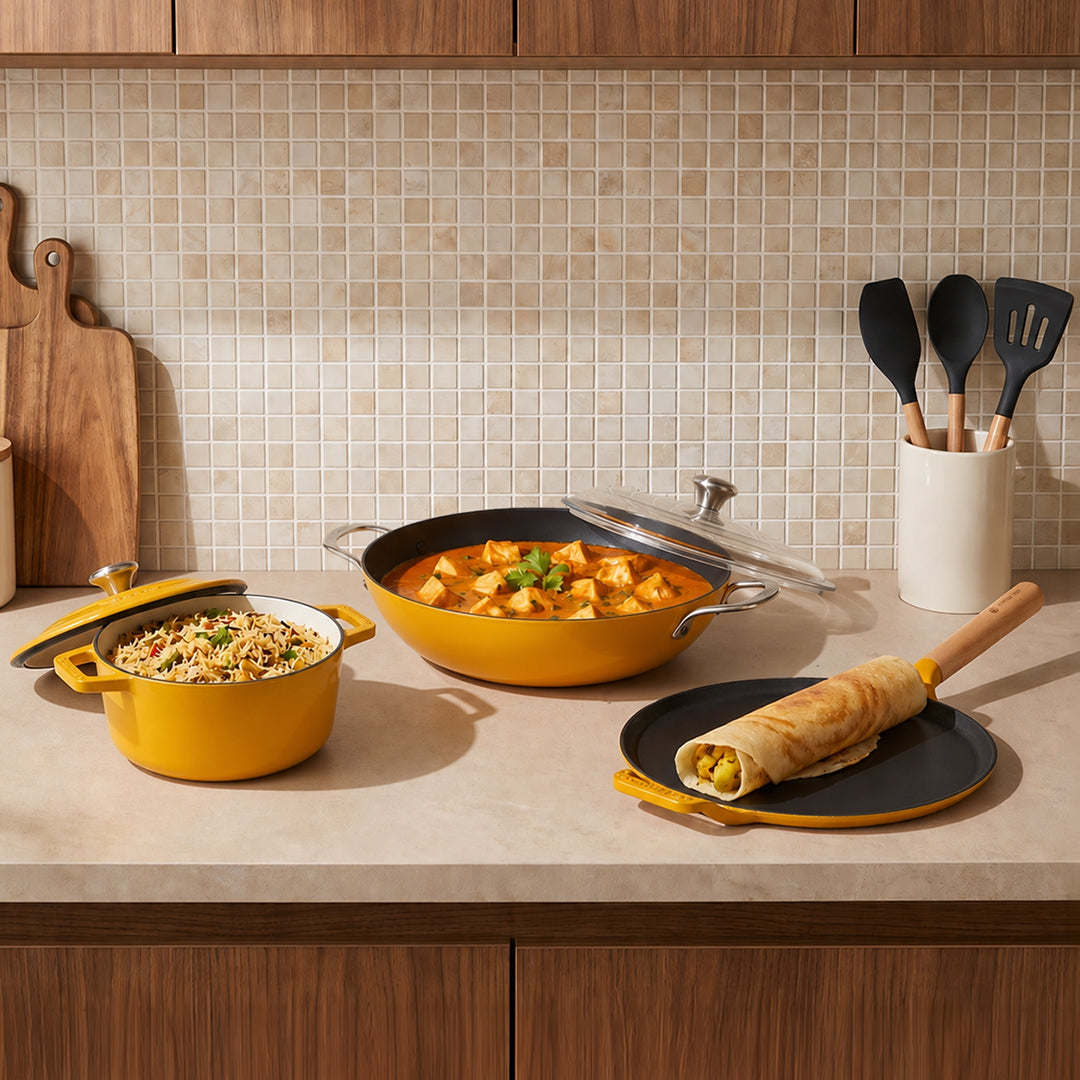 All-day Rasoi Edit (Set of 6) Sarso (Mustard)