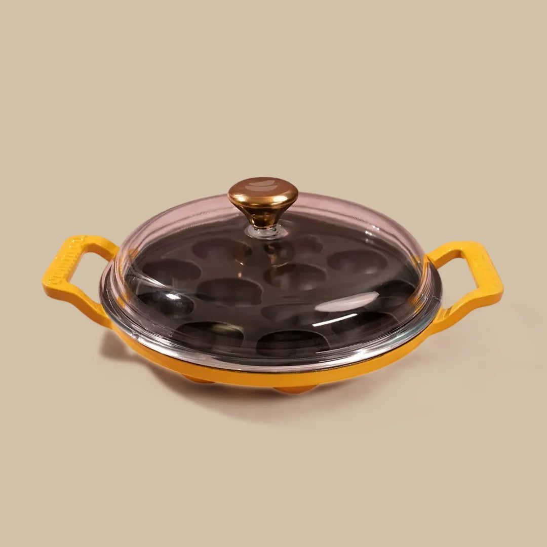 Sarso (Mustard) / With Paniyaram Pan