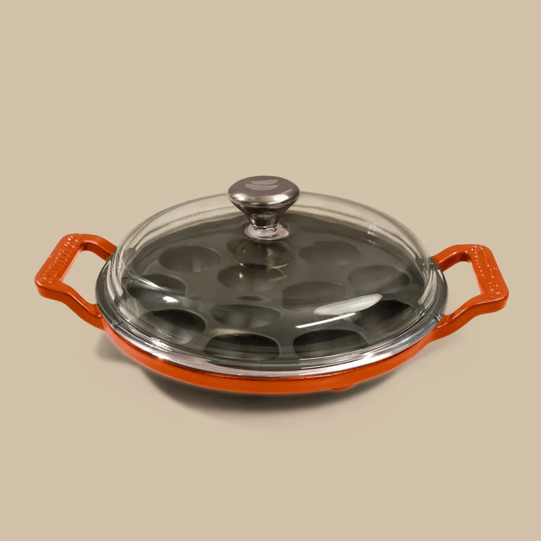 Kulhad (Rust) / With Paniyaram Pan