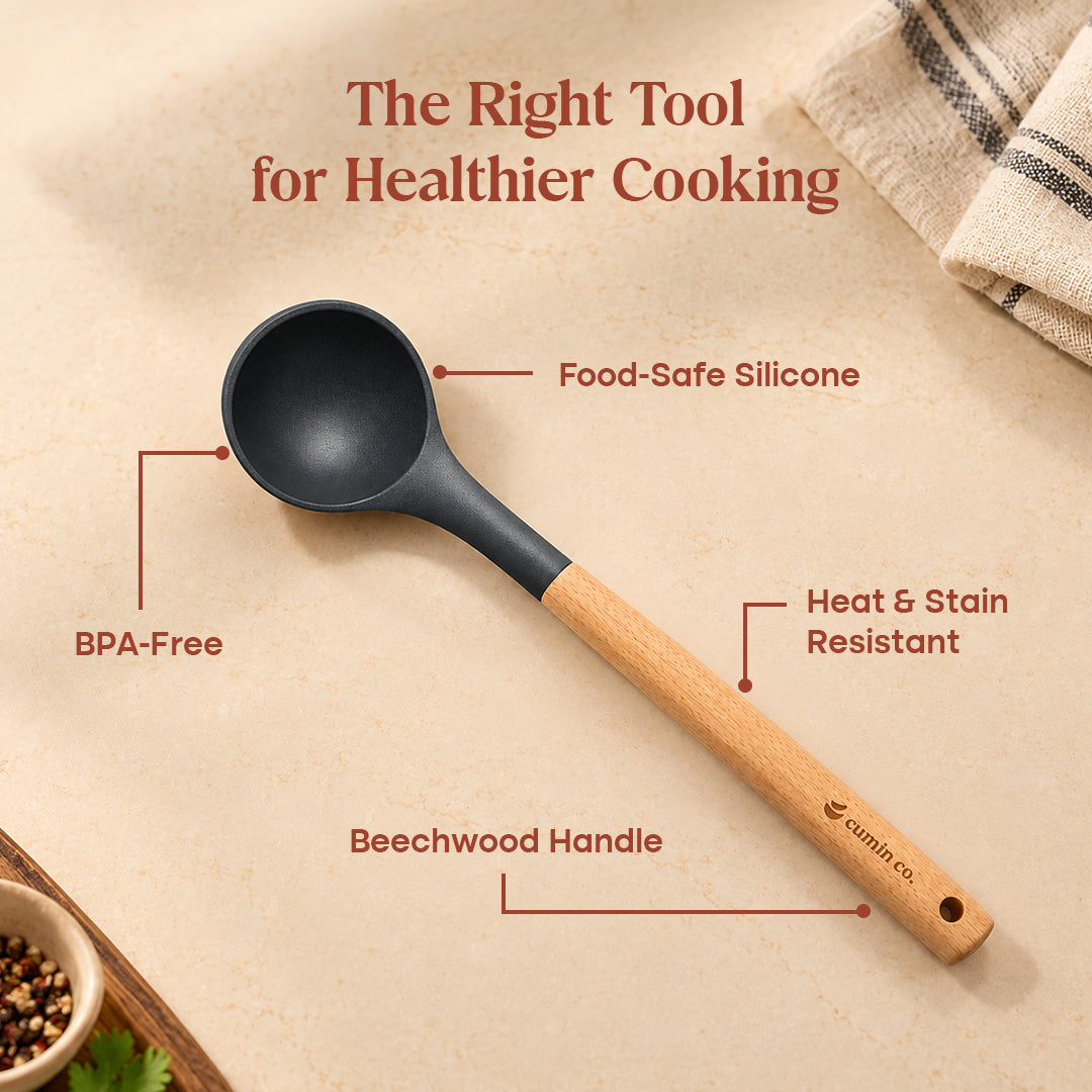 BPA-Free Silicone Ladle