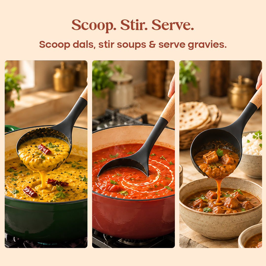 BPA-Free Silicone Ladle