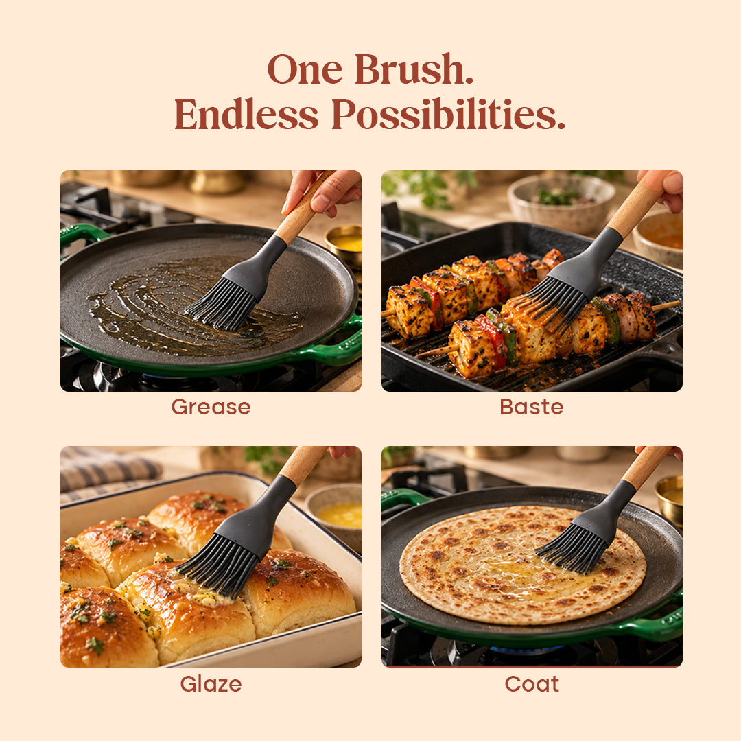 BPA-Free Silicone Oil Brush