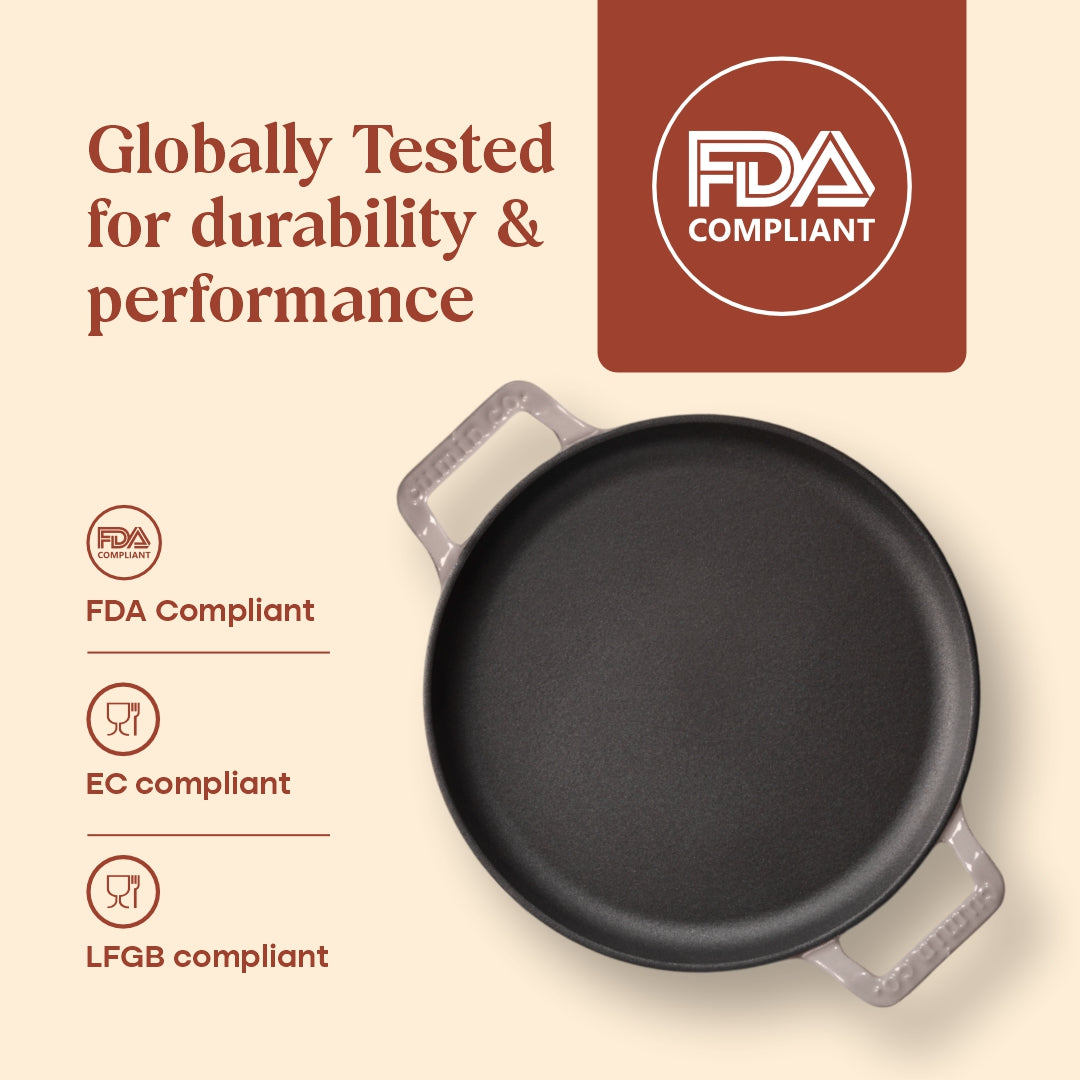 No. 11 Enamel Cast Iron Dosa Tawa