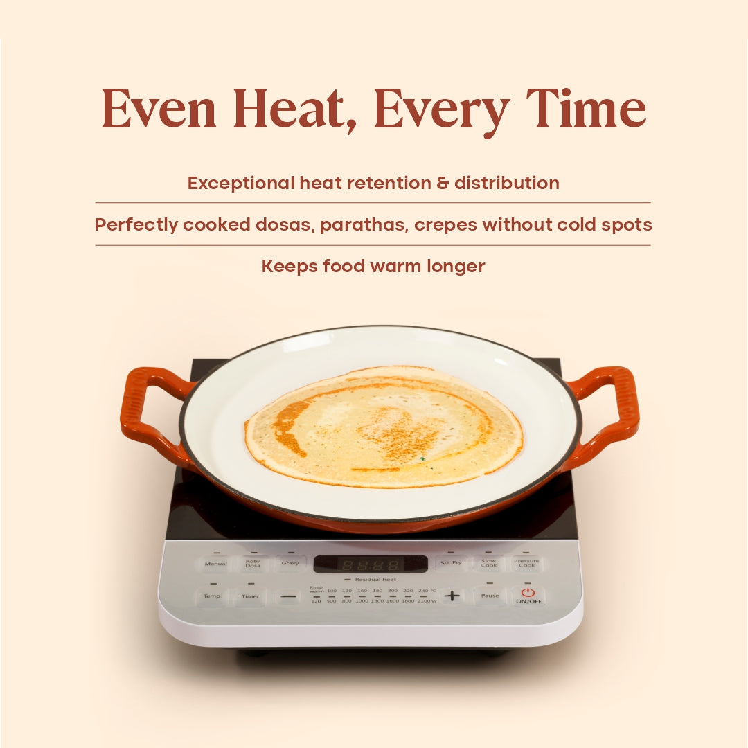 No. 11 Enamel Cast Iron Dosa Tawa