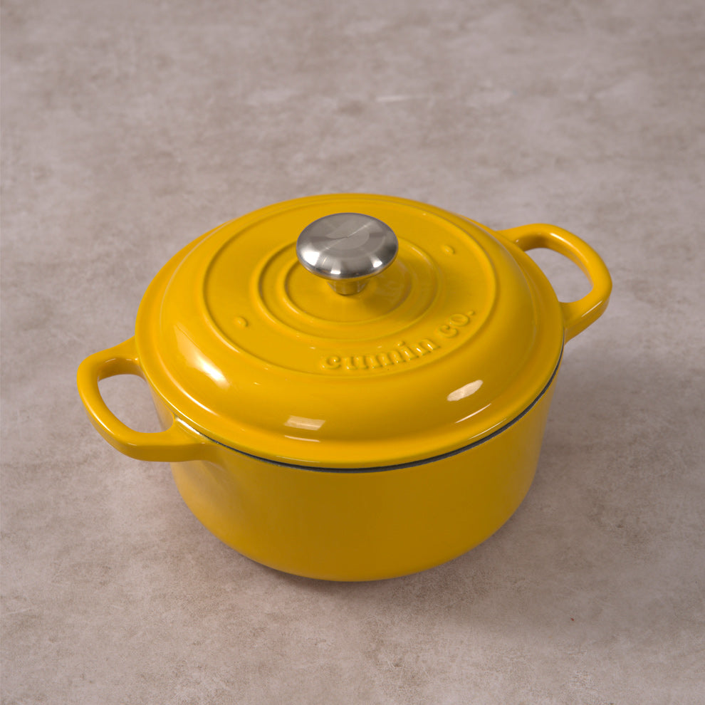 No. 8 Enamel Coated Dutch Oven