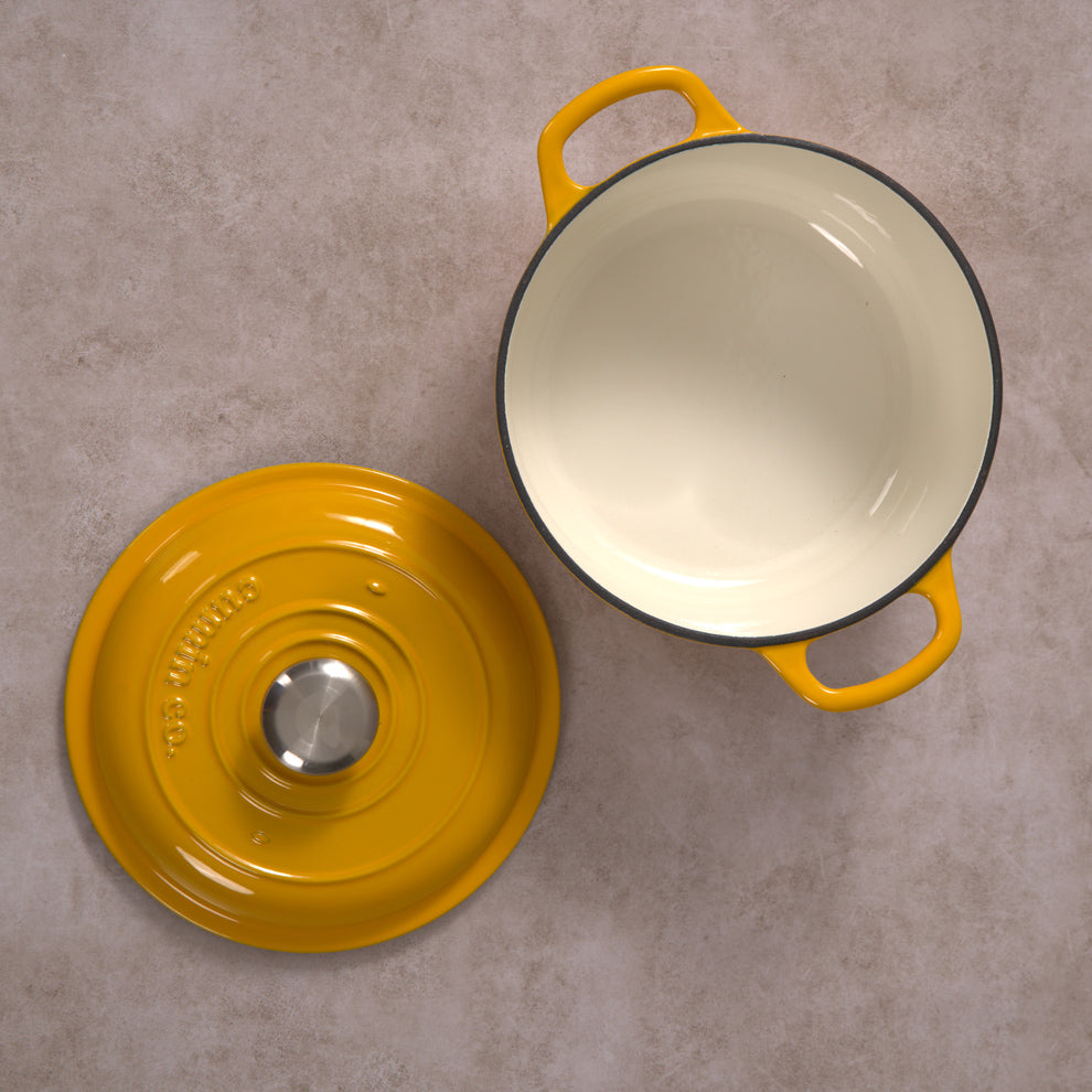 No. 8 Enamel Coated Dutch Oven