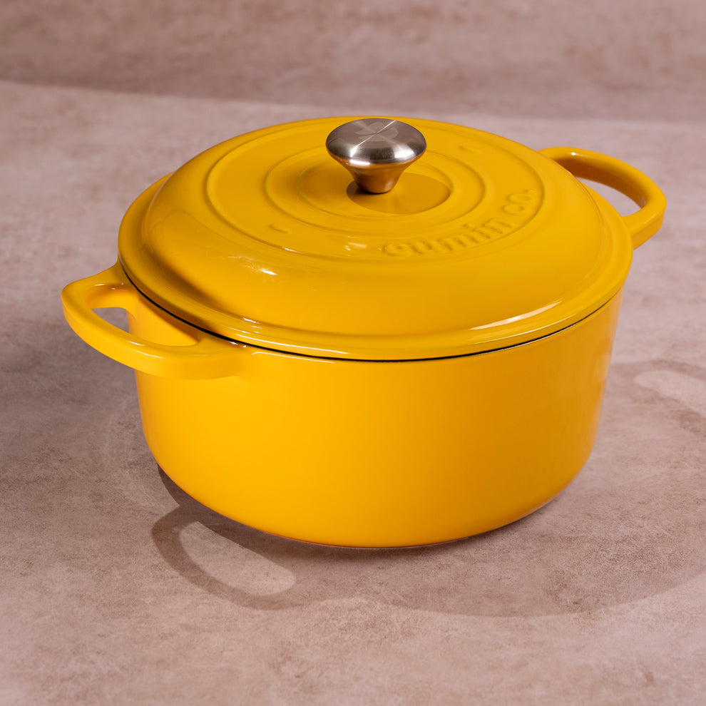 No. 9 Enamel Coated Cast Iron Dutch Oven