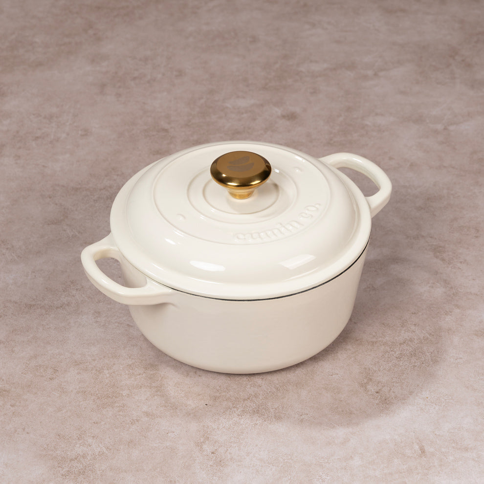 No. 8 Enamel Coated Dutch Oven
