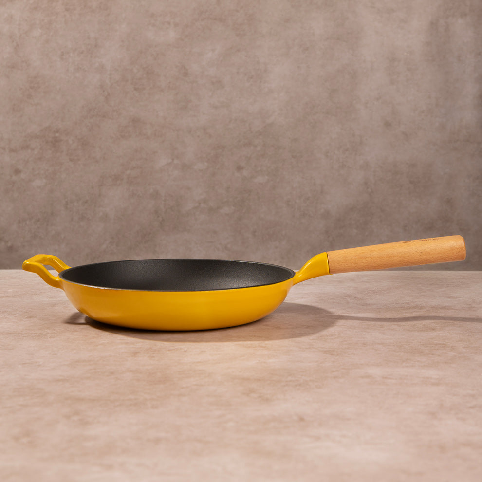No. 10 Enamel Cast Iron Pan