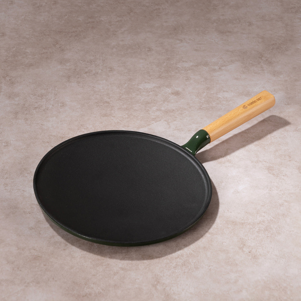 No. 10 Enamel Cast Iron Roti Tawa