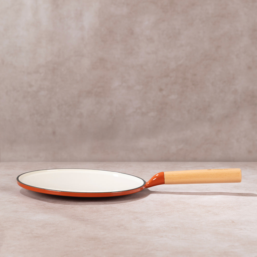 No. 10 Enamel Cast Iron Roti Tawa