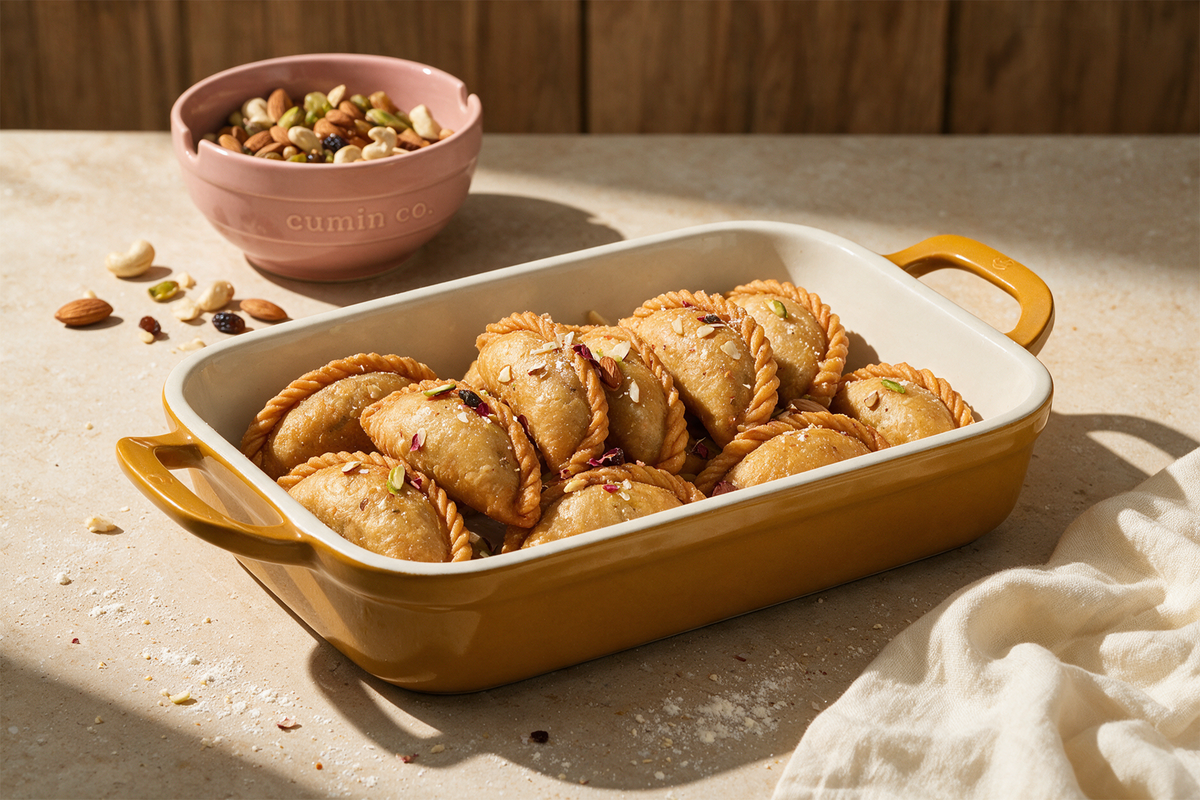 Baked Gujiya