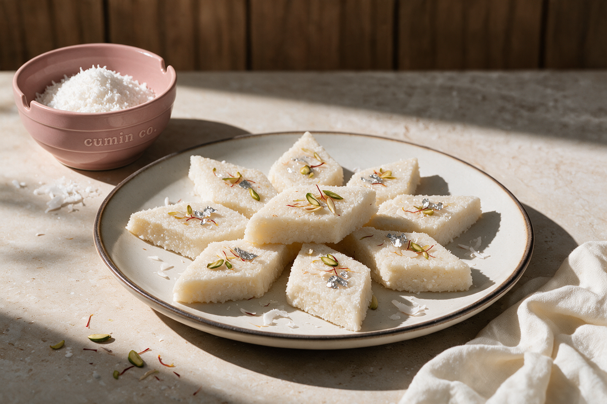 Coconut Barfi