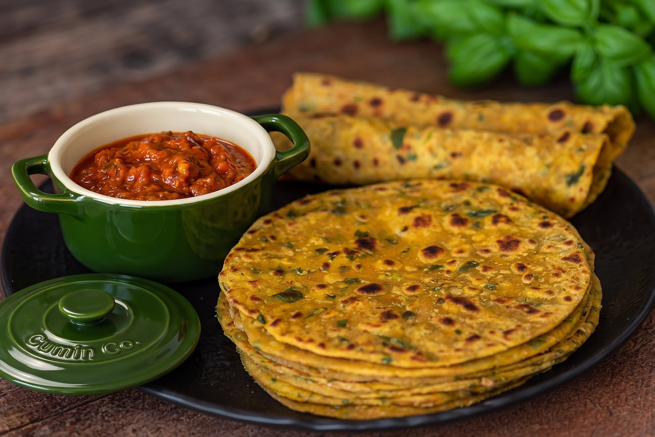 Gujarati Methi Thepla