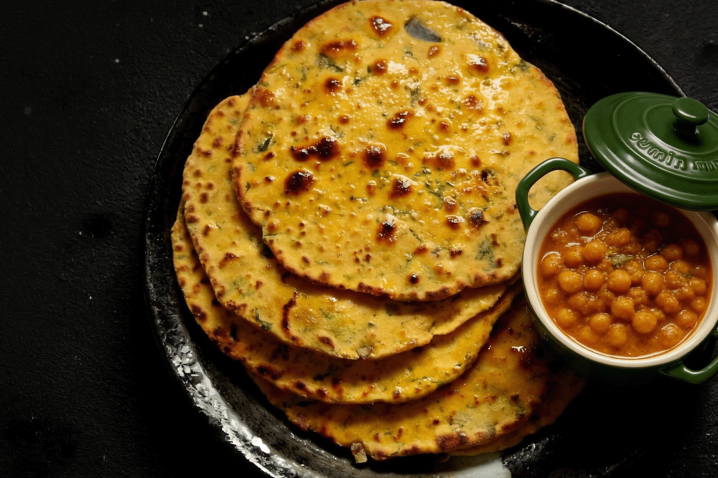 Dhaba-Style Missi Roti