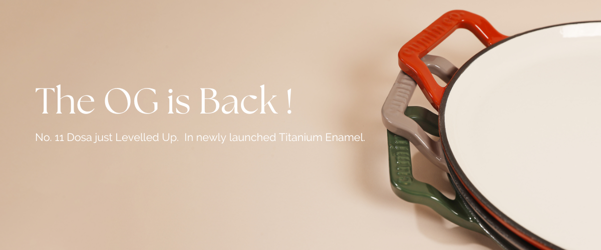 Cooking the Freedom Way: Enamel Cast Iron Cookware for Modern Indian Homes