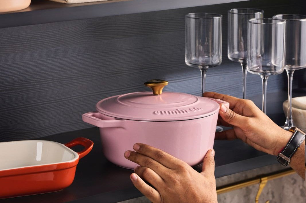 Date Night Meals: Pink Pasta in the No. 8 Rosé Dutch Oven