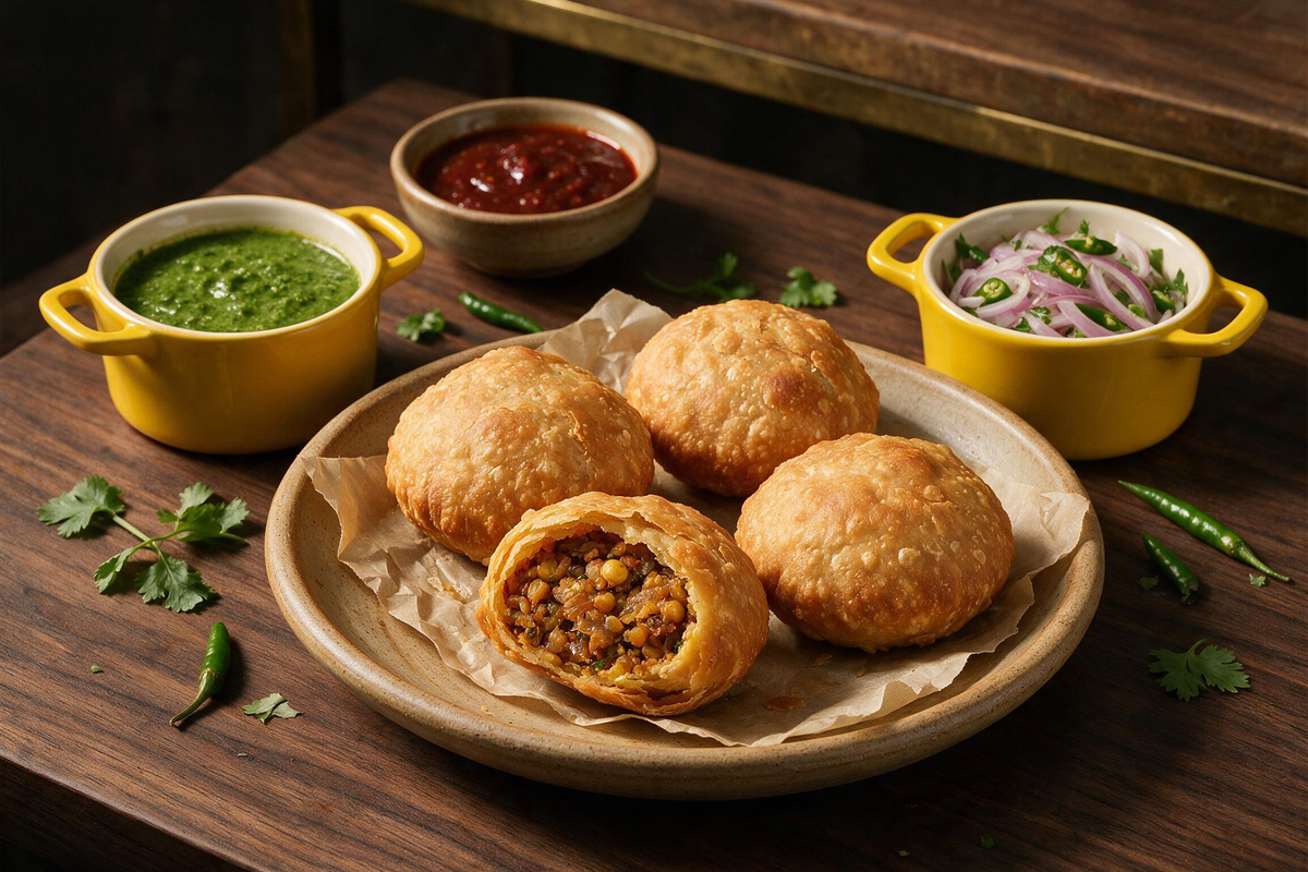 Rajasthani Moong Dal Kachori