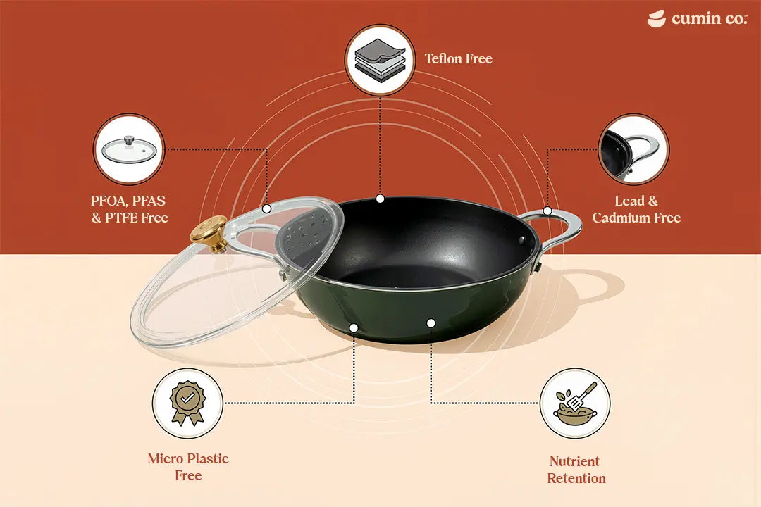 Why PFOA, PFAS & PTFE Free Cookware Matters for Your Health?