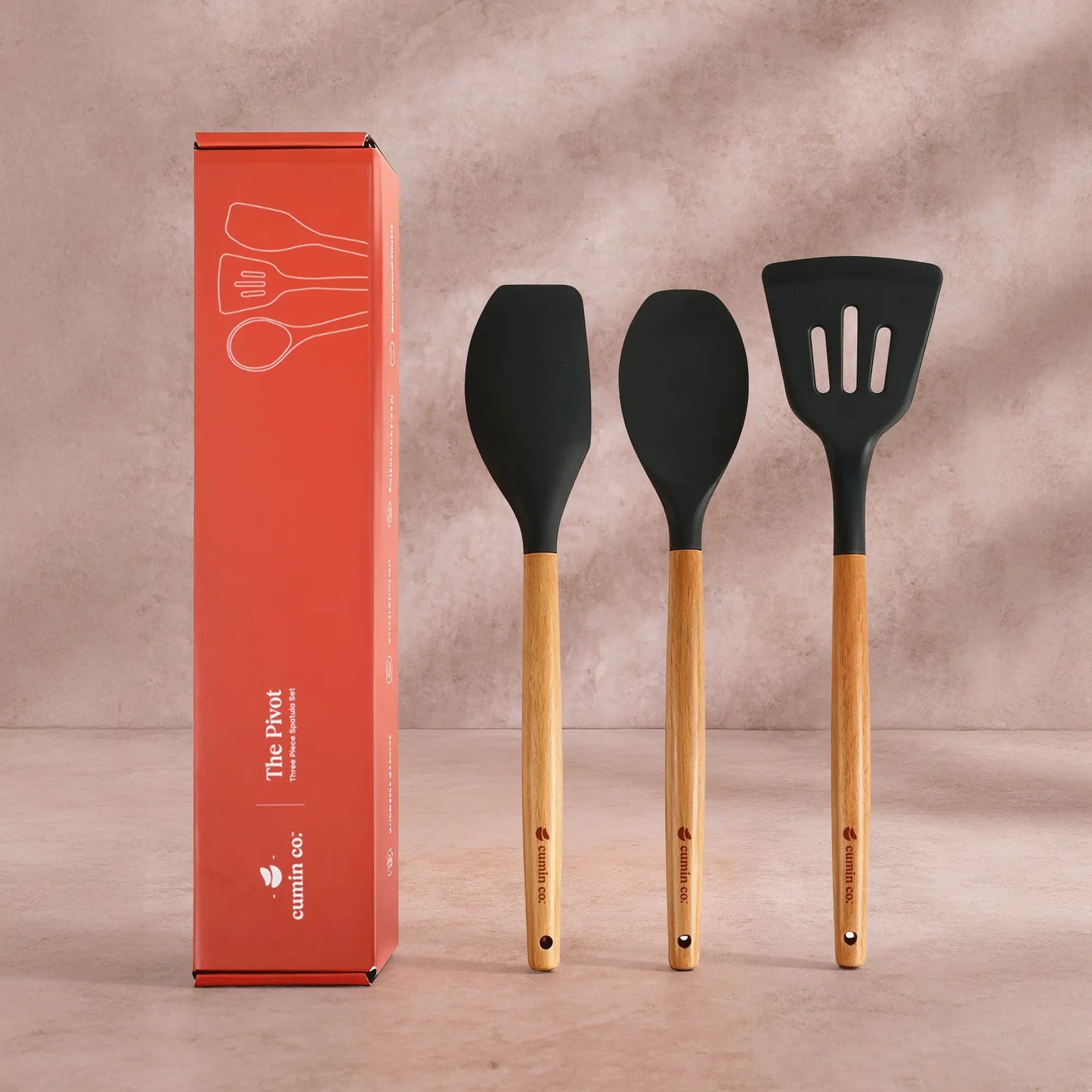 The Pivot: BPA-Free Spatulas - Set of 3