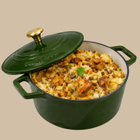 No. 10 Enamel Cast Iron Dutch Oven (5L)