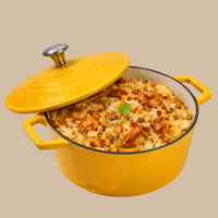 No. 10 Enamel Cast Iron Dutch Oven (5L)