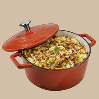 No. 10 Enamel Cast Iron Dutch Oven (5L)
