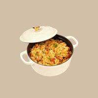 No. 8 Enamel Cast Iron Dutch Oven (2.5L)