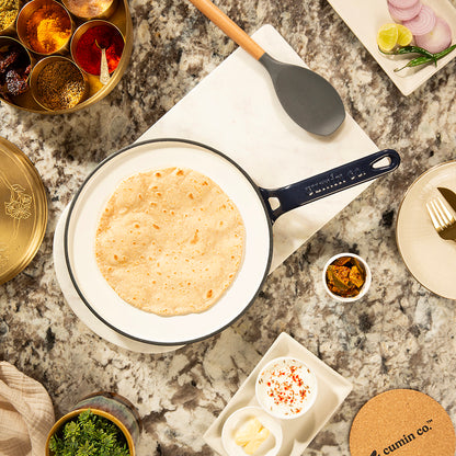 No. 10 Enamel Coated Cast Iron Roti Tawa