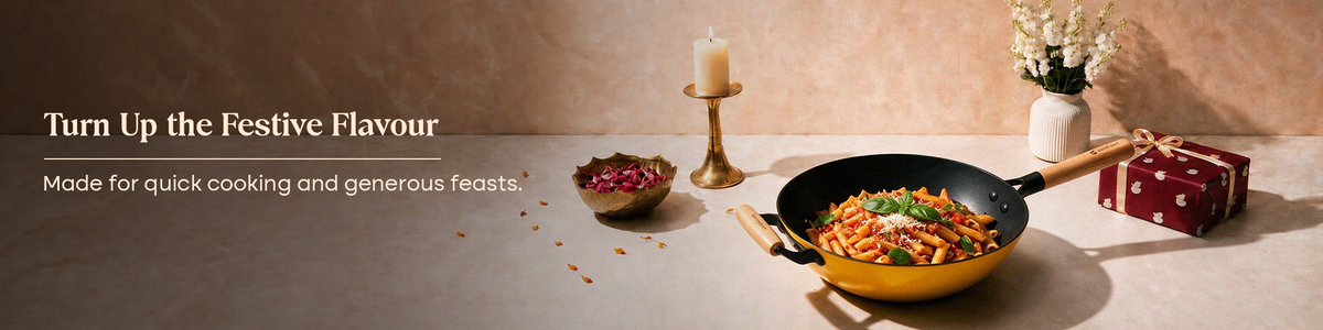 Kadai with Handle (Wok)
