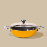 No. 11 Enamel Cast Iron Kadai LITE (3.9L)