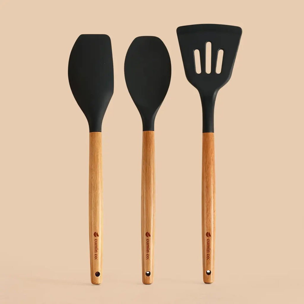 The Pivot: BPA-Free Spatulas - Set of 3