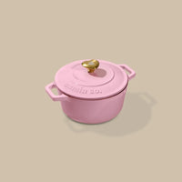 No. 6 Enamel Cast Iron Dutch Oven (1.2L)