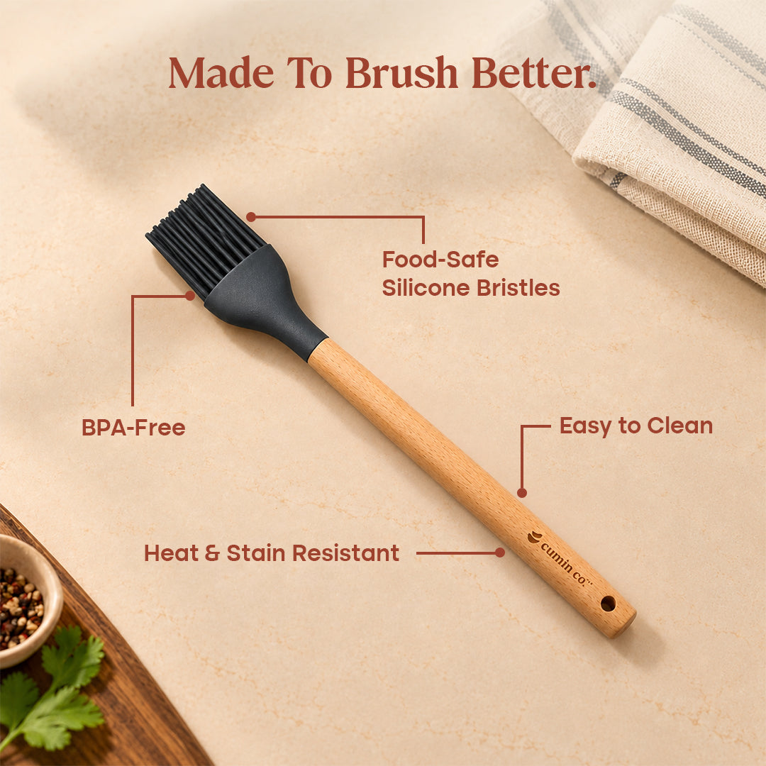 BPA-Free Silicone Oil Brush