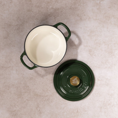 No. 6 Enamel Coated Dutch Oven