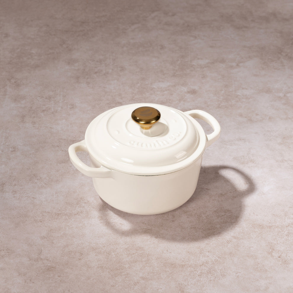 No. 6 Enamel Coated Dutch Oven