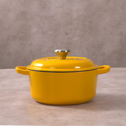 No. 8 Enamel Coated Dutch Oven