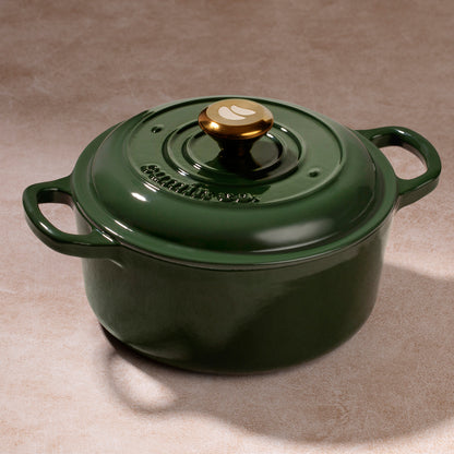 No. 9 Enamel Coated Cast Iron Dutch Oven