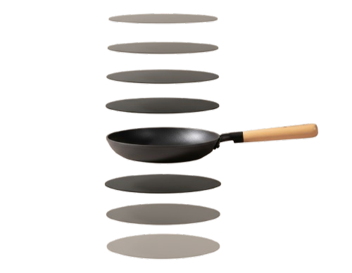 cast iron pots and pans