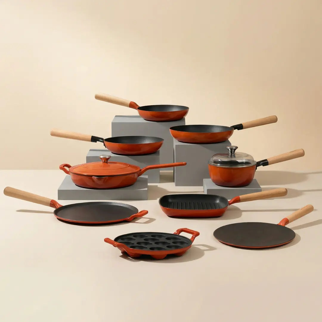 Kulhad (Rust) / With Panyaram Pan