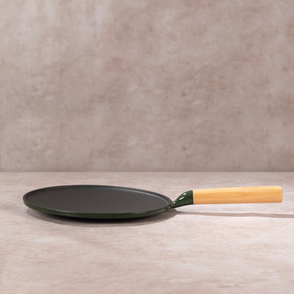 No. 10 Enamel Cast Iron Roti Tawa