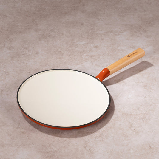 No. 10 Enamel Cast Iron Roti Tawa