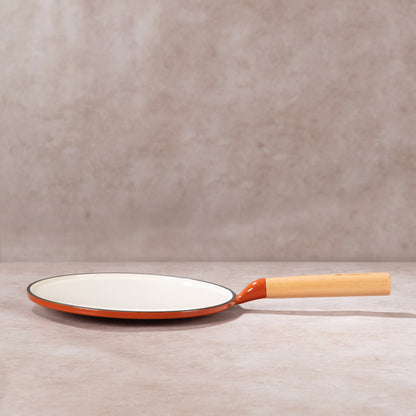No. 10 Enamel Cast Iron Roti Tawa
