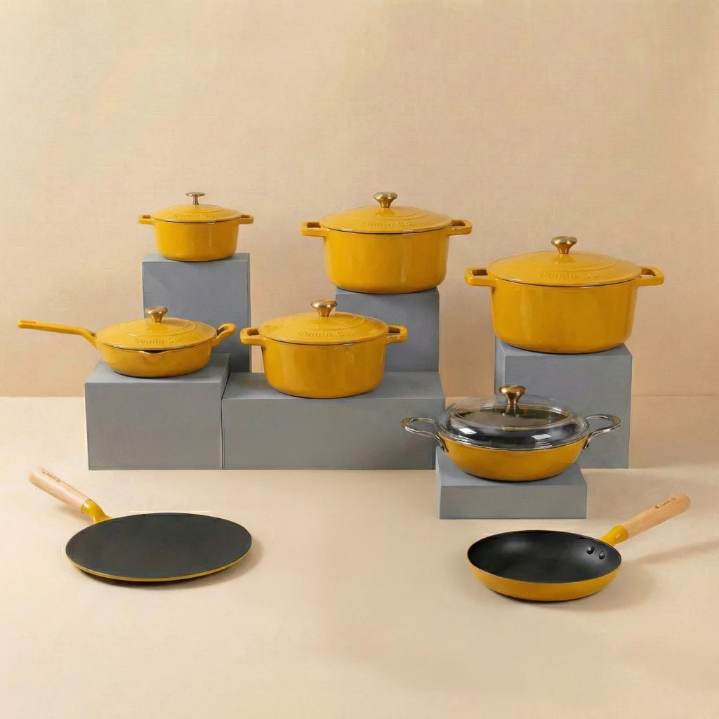 The The Sunshine Kitchen Set: Dutch ovens, tawas, pans & more